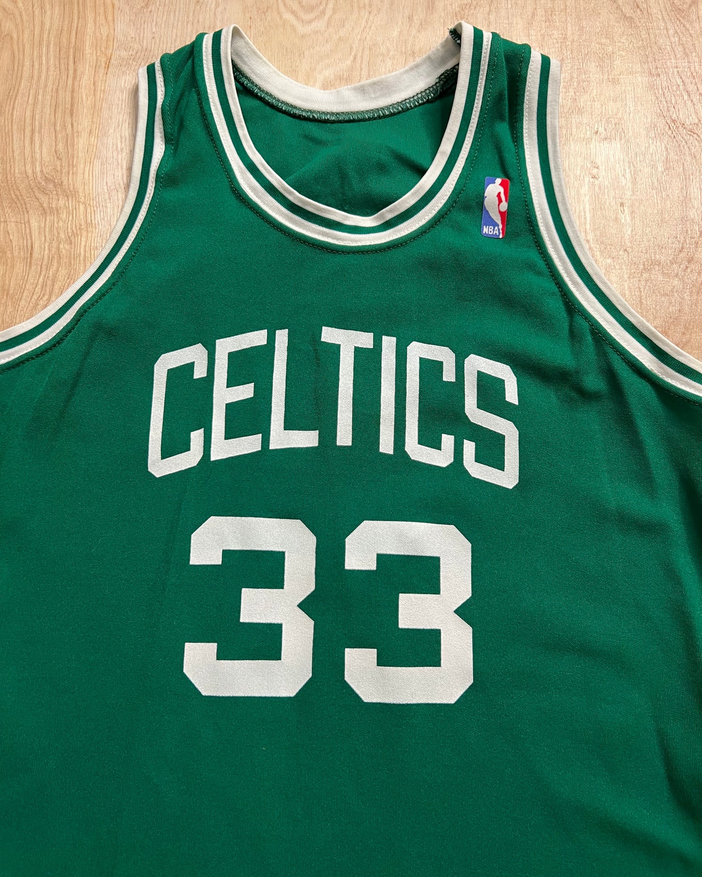 1980's Larry Bird Boston Celtics Sand Knit Jersey