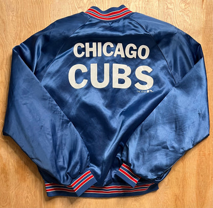 1989 Chicago Cubs Chalk Line Bomber Jacket