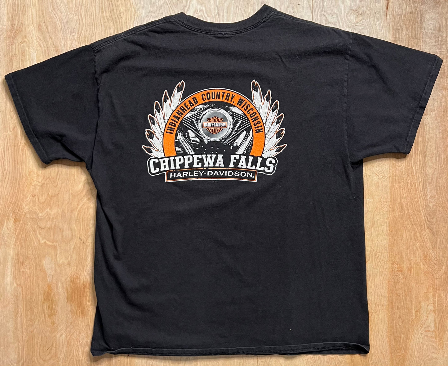 Modern Harley Davidson Chippewa Falls, WI T-Shirt