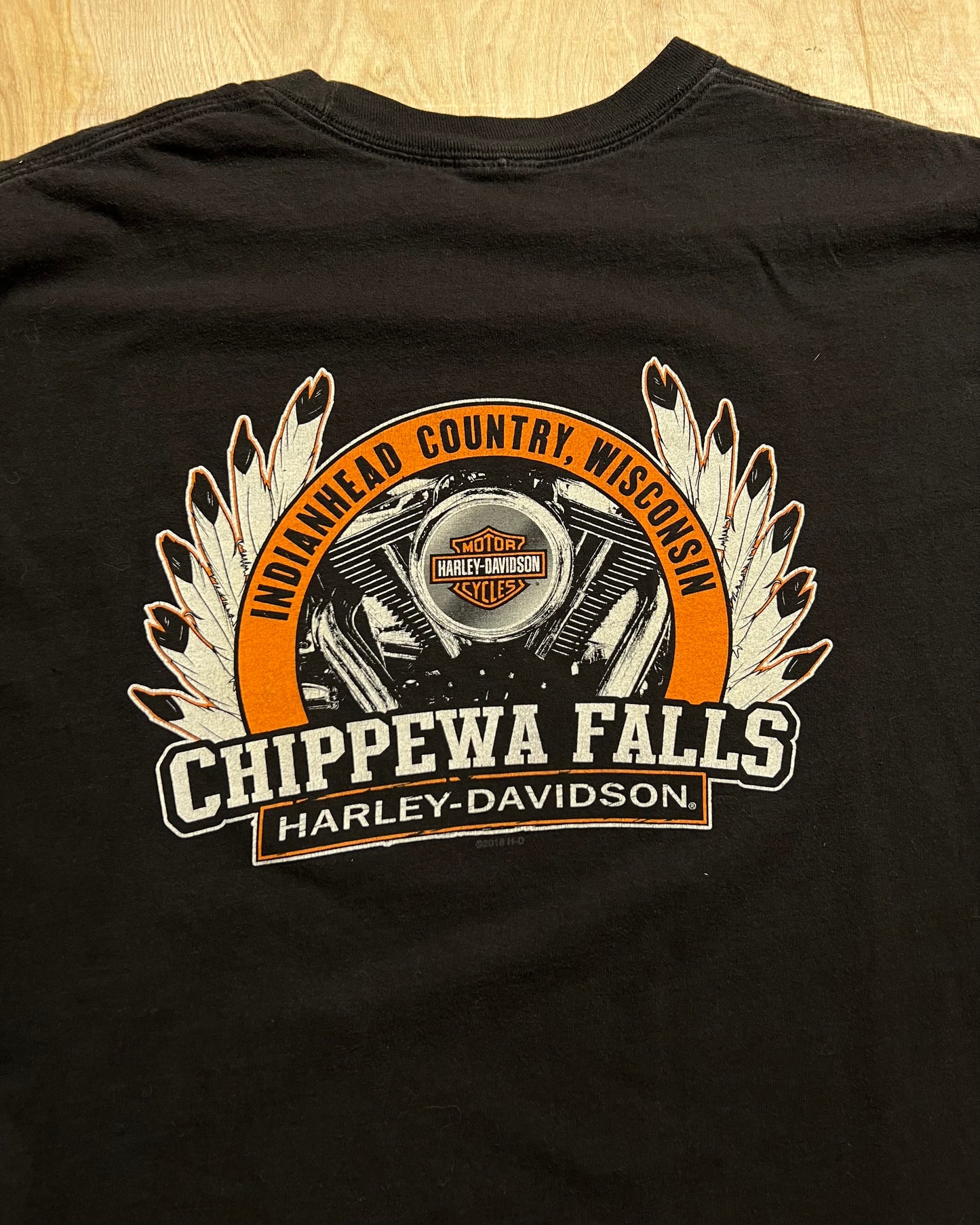 Modern Harley Davidson Chippewa Falls, WI T-Shirt