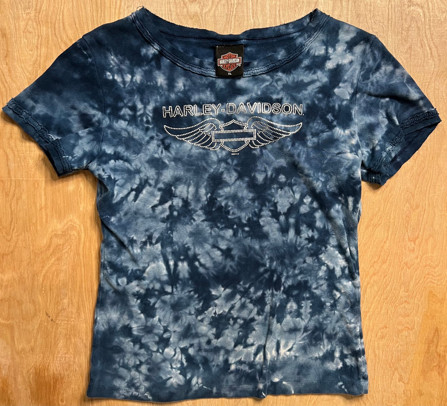 2004 Harley Davidson Tie Dye Top