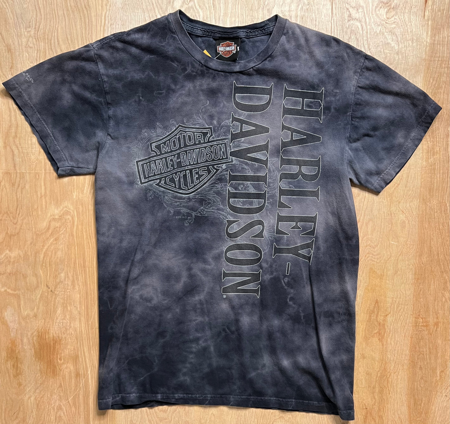 2000's Harley Davidson "Ride a Legend" Tie Dye T-Shirt