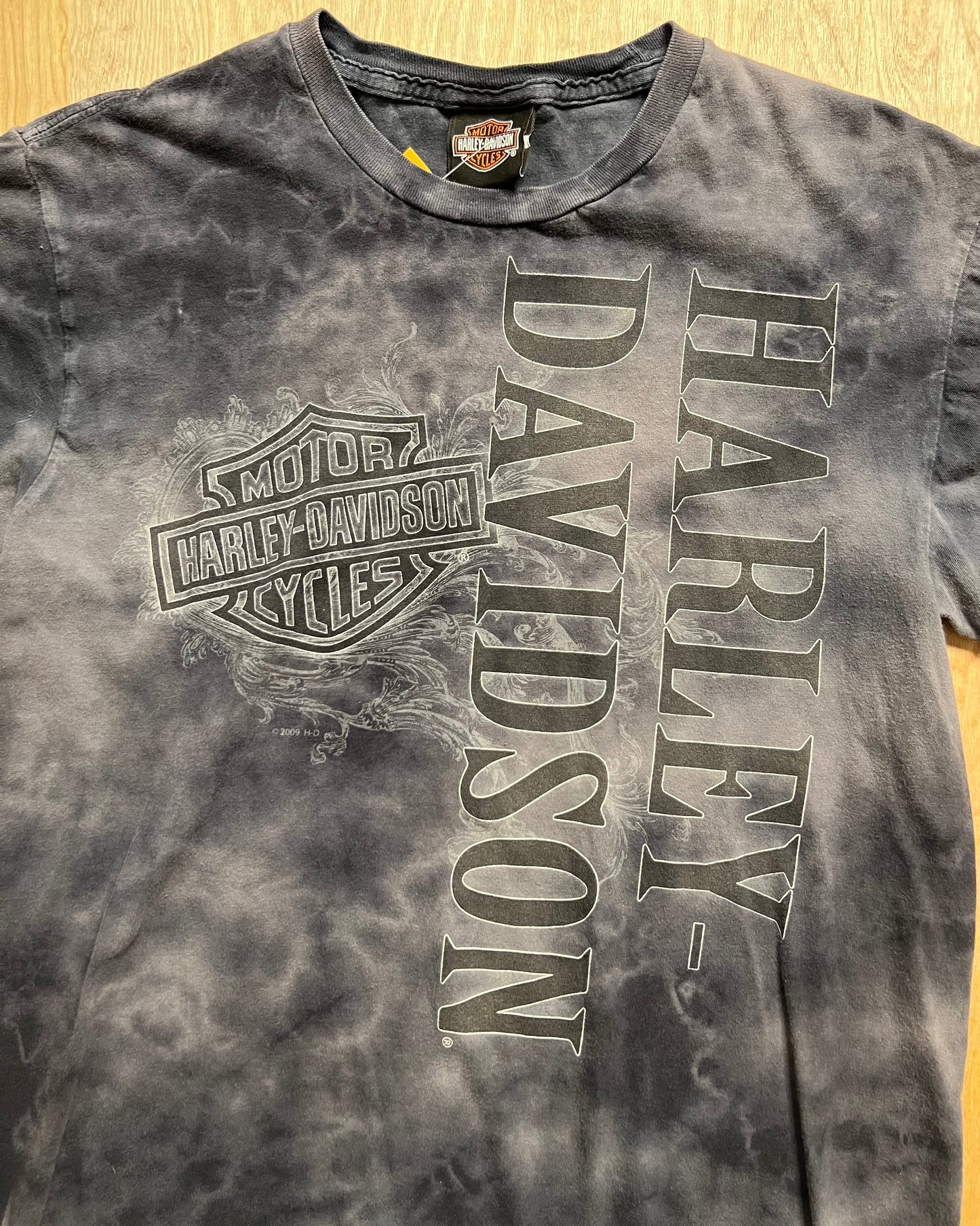 2000's Harley Davidson "Ride a Legend" Tie Dye T-Shirt