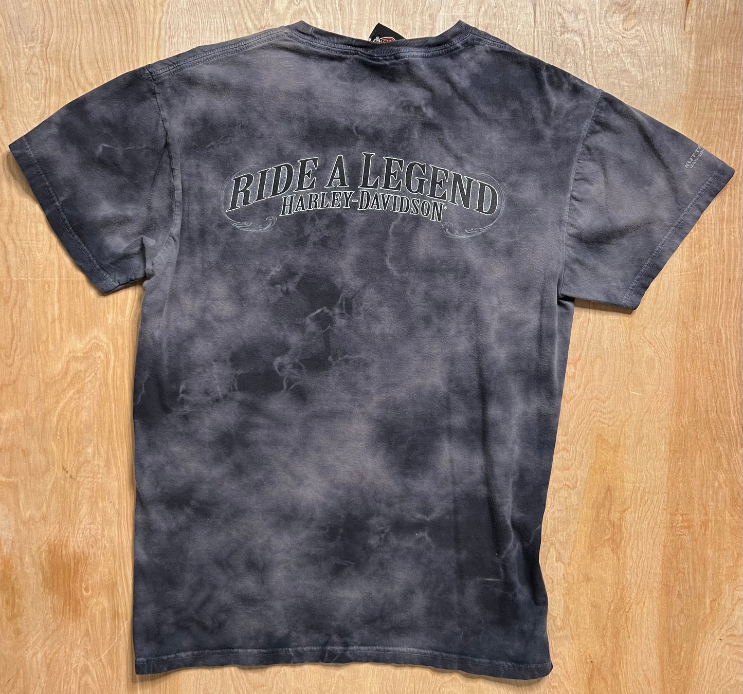 2000's Harley Davidson "Ride a Legend" Tie Dye T-Shirt