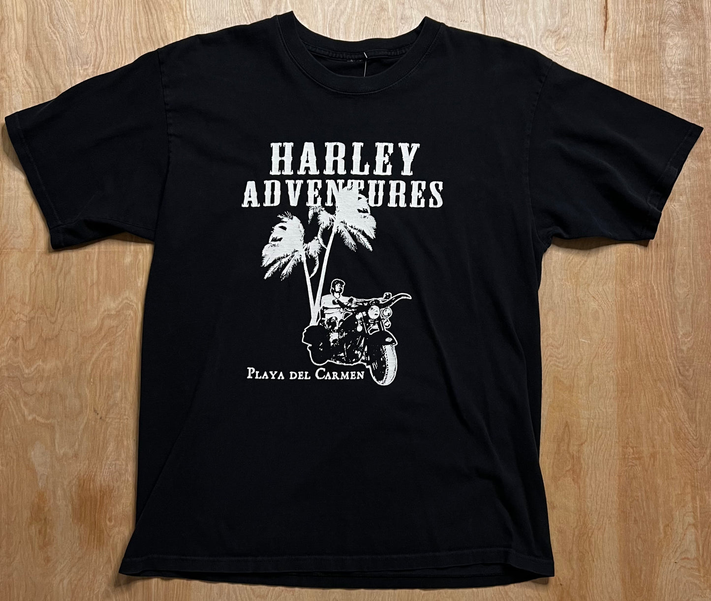 2000's Harley Adventures Playa Del Carmen, Mexico T-Shirt