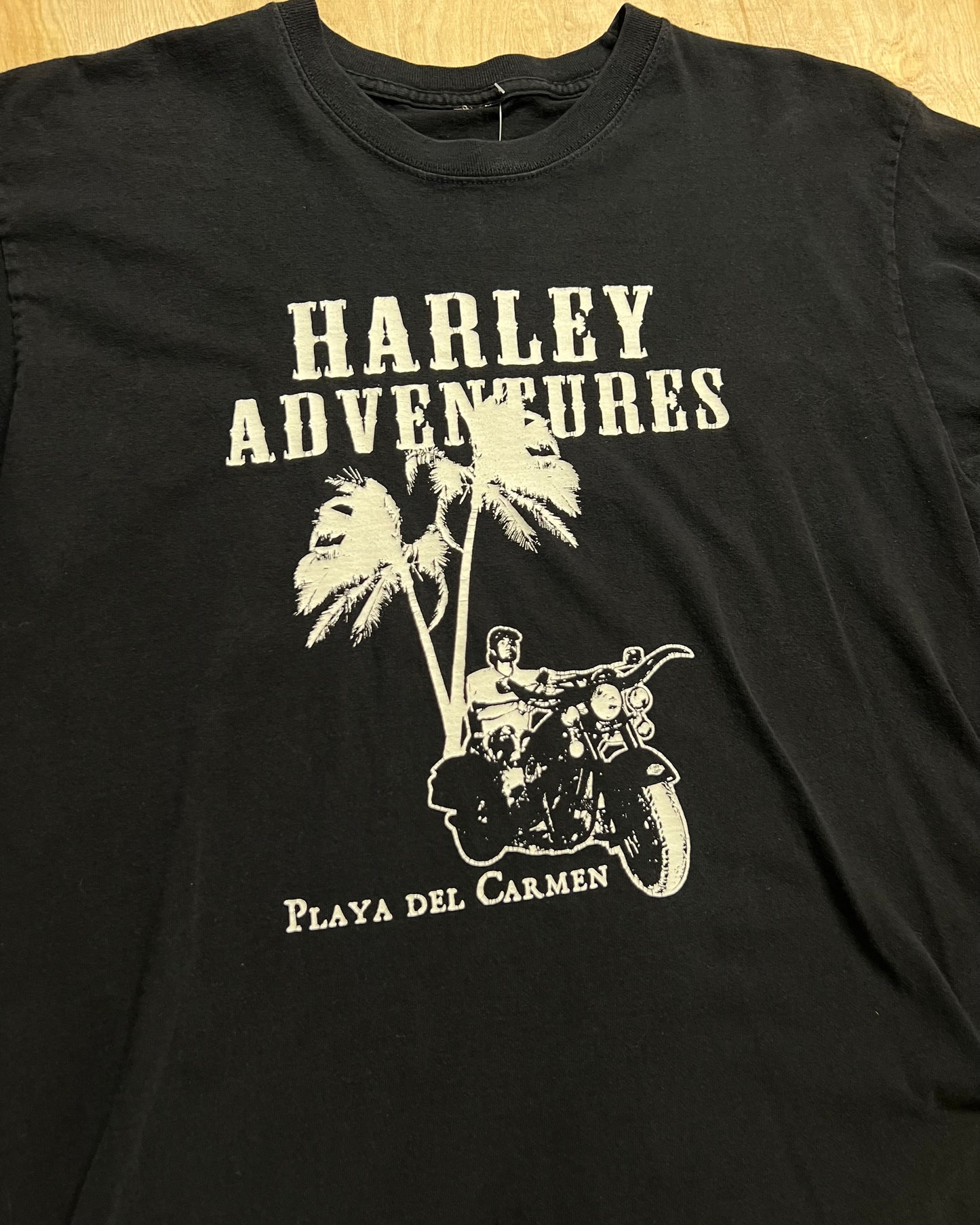 2000's Harley Adventures Playa Del Carmen, Mexico T-Shirt