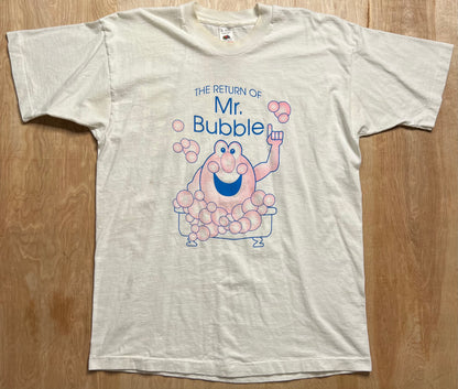 1990's "The Return of Mr Bubbles Single Stitch Fruit of the Loom T-Shirt