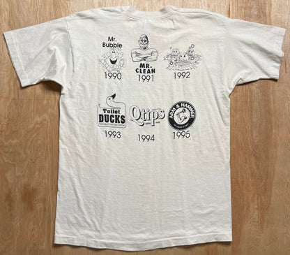 1990's "The Return of Mr Bubbles Single Stitch Fruit of the Loom T-Shirt