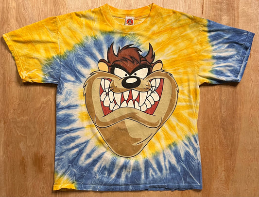 1997 Tasmanian Devil Looney Tunes Tie Dye T-Shirt