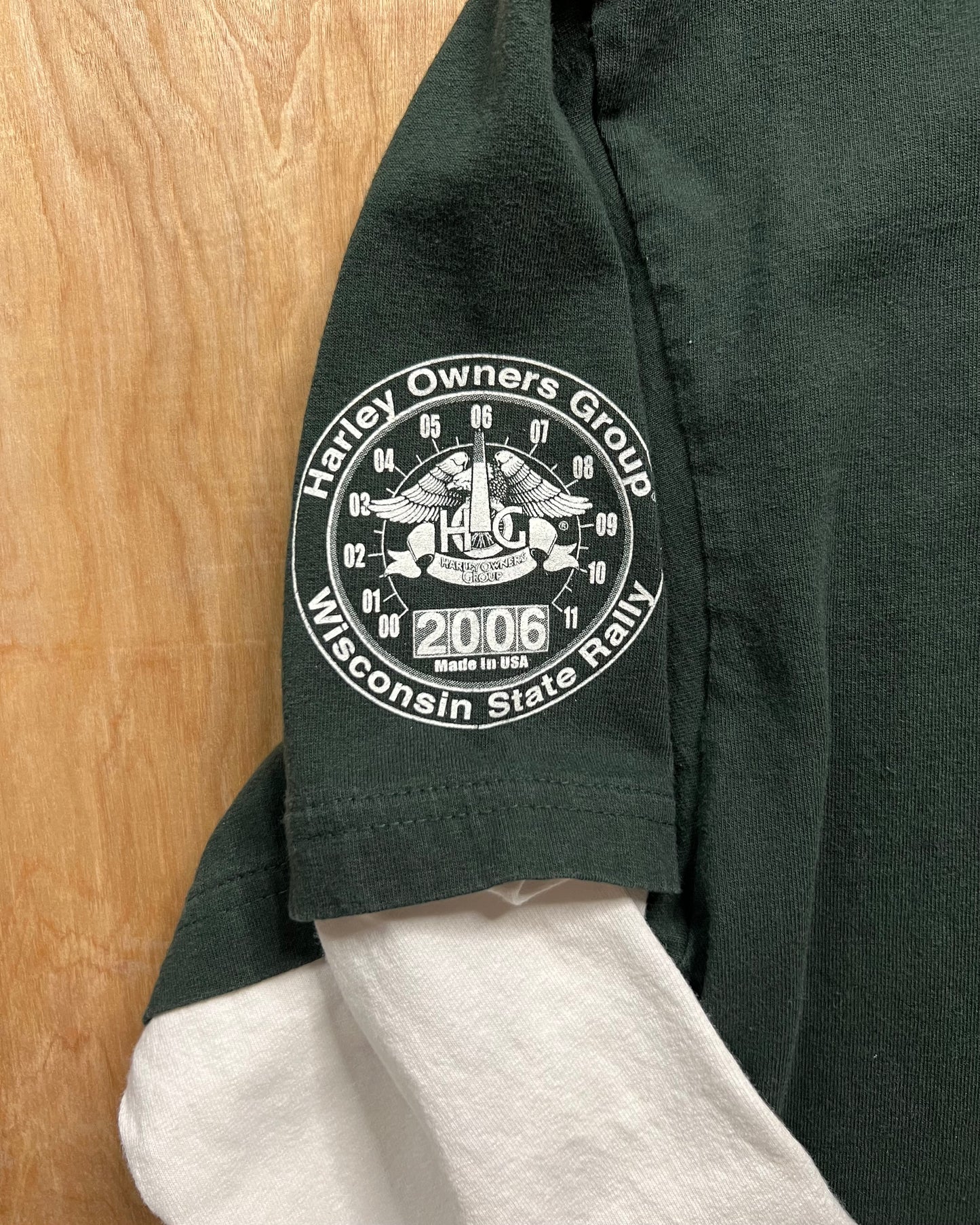 2006 Harley Owners Group State Rally Green Bay, Wisconsin Long Sleeve