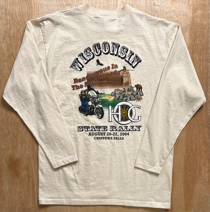 2004 Harley Owners Group Wisconsin State Rally Long Sleeve Shirt