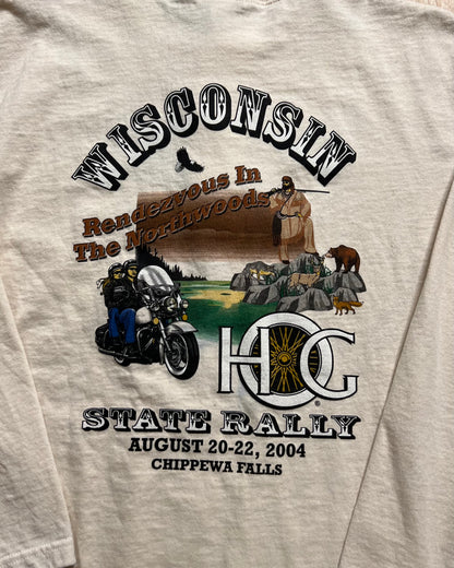 2004 Harley Owners Group Wisconsin State Rally Long Sleeve Shirt