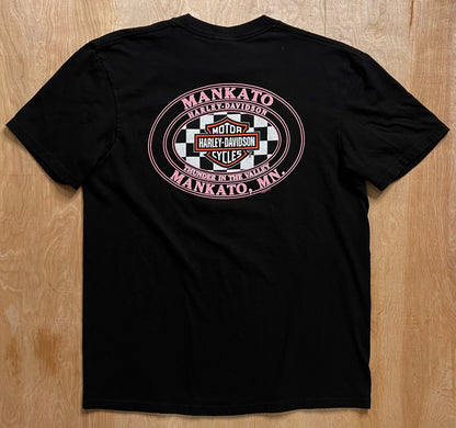 2000's Harley Davidson Mankato, Minnesota T-Shirt