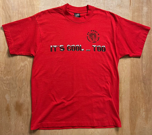 1994 "It's Cool..Too" St Paul Church Camp Single Stitch T-Shirt