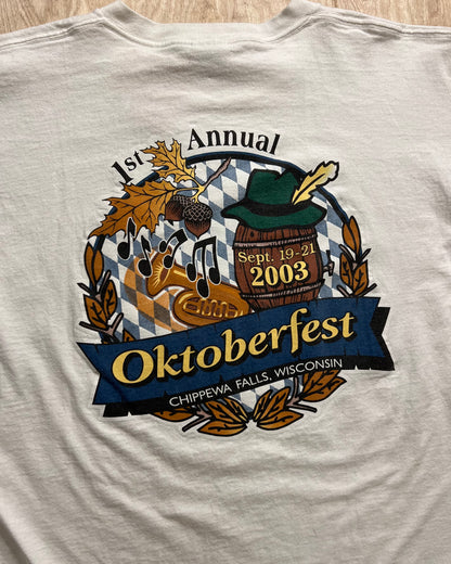 2003 1st Annual Oktoberfest Chippewa Falls, WI T-Shirt