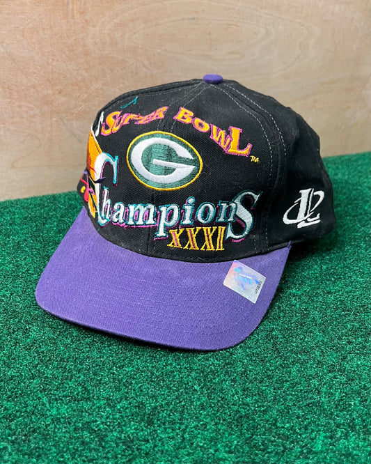 1997 Green Bay Packers Super Bowl Champions Logo Athletics Hat