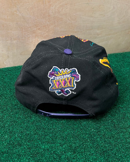 1997 Green Bay Packers Super Bowl Champions Logo Athletics Hat