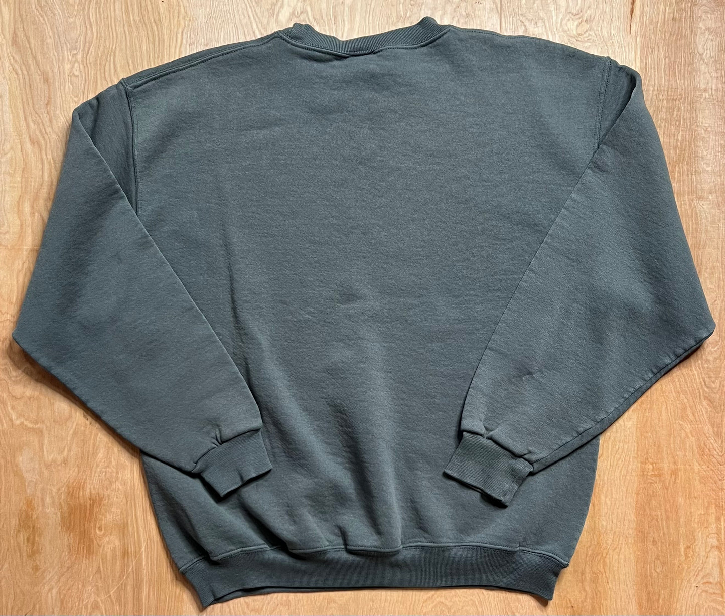 Vintage Faded Green Russell Crewneck