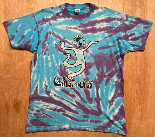 1994 Cornstock Single Stitch Tie Dye T-Shirt