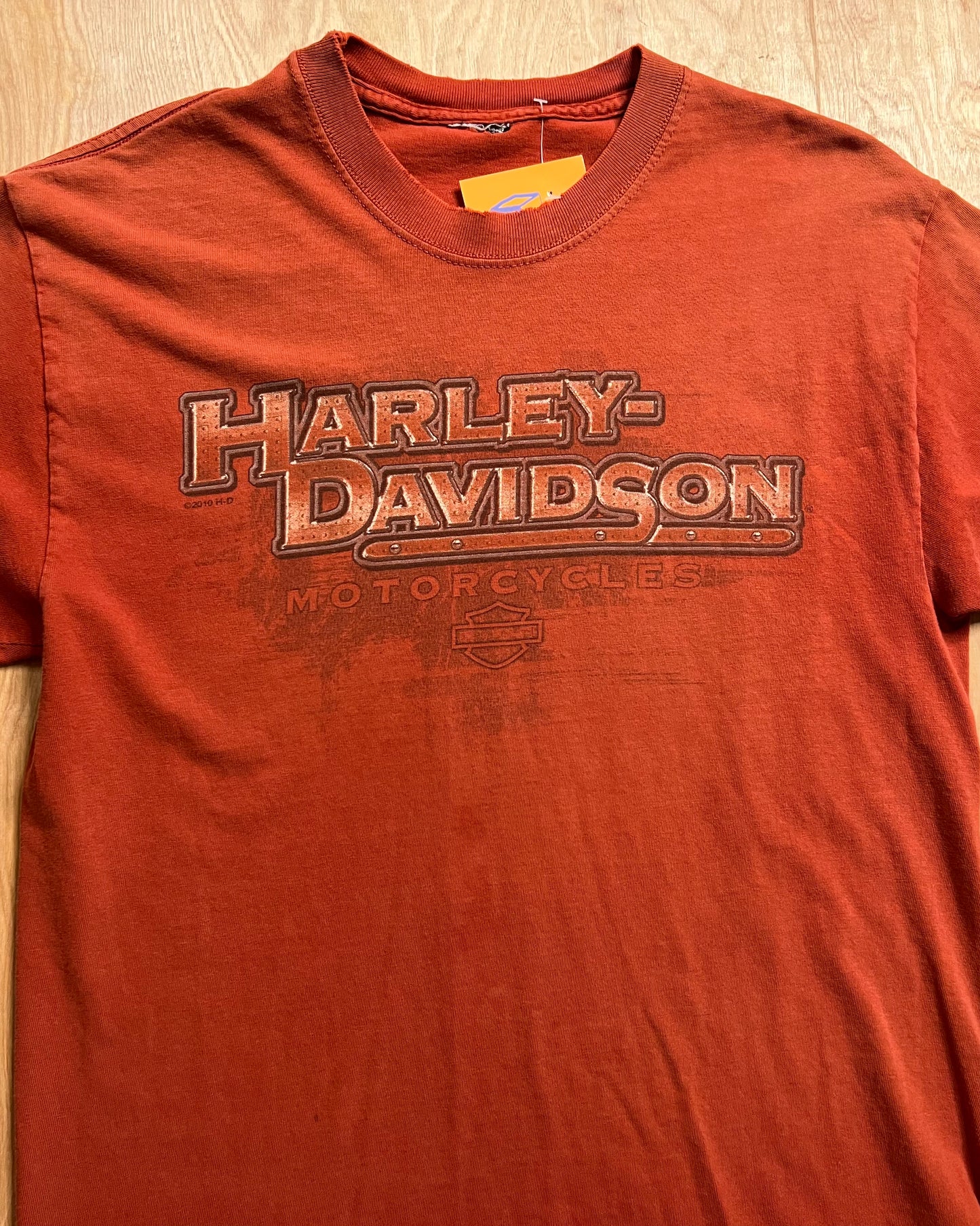 2000's Distressed Harley Davidson Alamo City T-Shirt