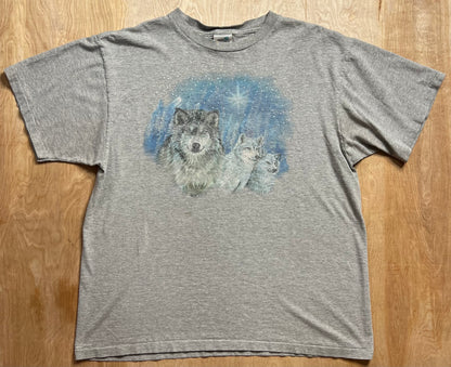 1990's Faded Wolves Single Stitch T-Shirt