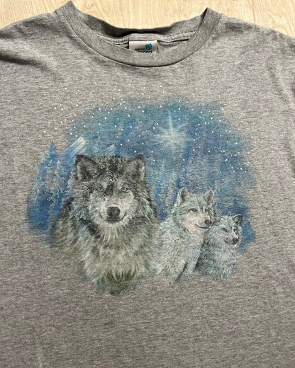 1990's Faded Wolves Single Stitch T-Shirt