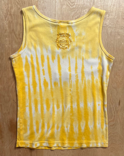 Vintage Harley Davidson Route 43 Tie Dye Tank Top