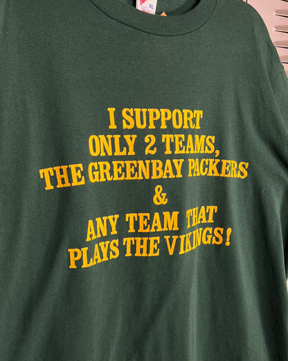 1990s Green Bay Packers Comedy Single Stitch T-Shirt