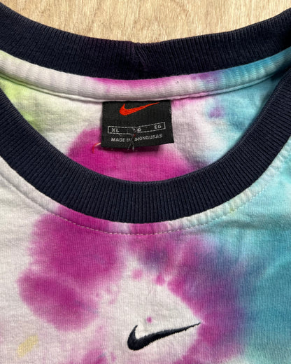 GSB Custom Tie Dye Late 90's Nike Center Swoosh T-Shirt