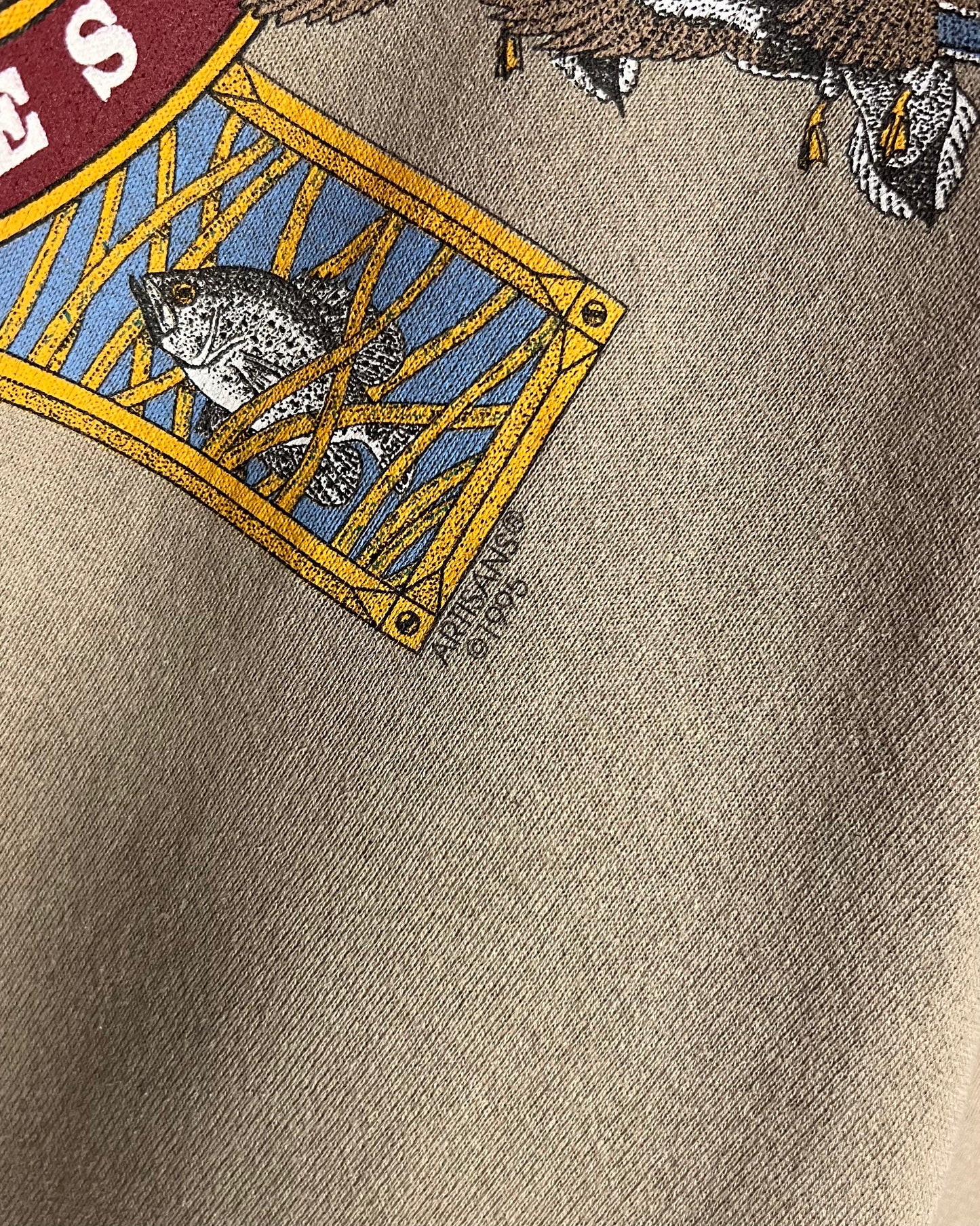 1995 Jerzees Outdoor Adventures Crewneck