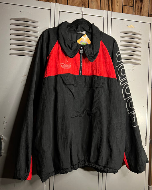 Early 1990s Faded Adidas Insulated Windbreaker