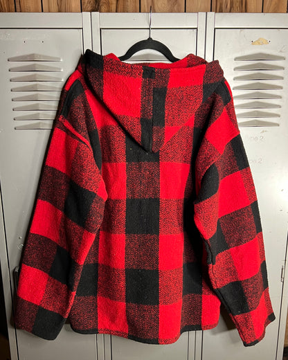 1990s Earth Ragz Super Heavy Flannel Hoodie