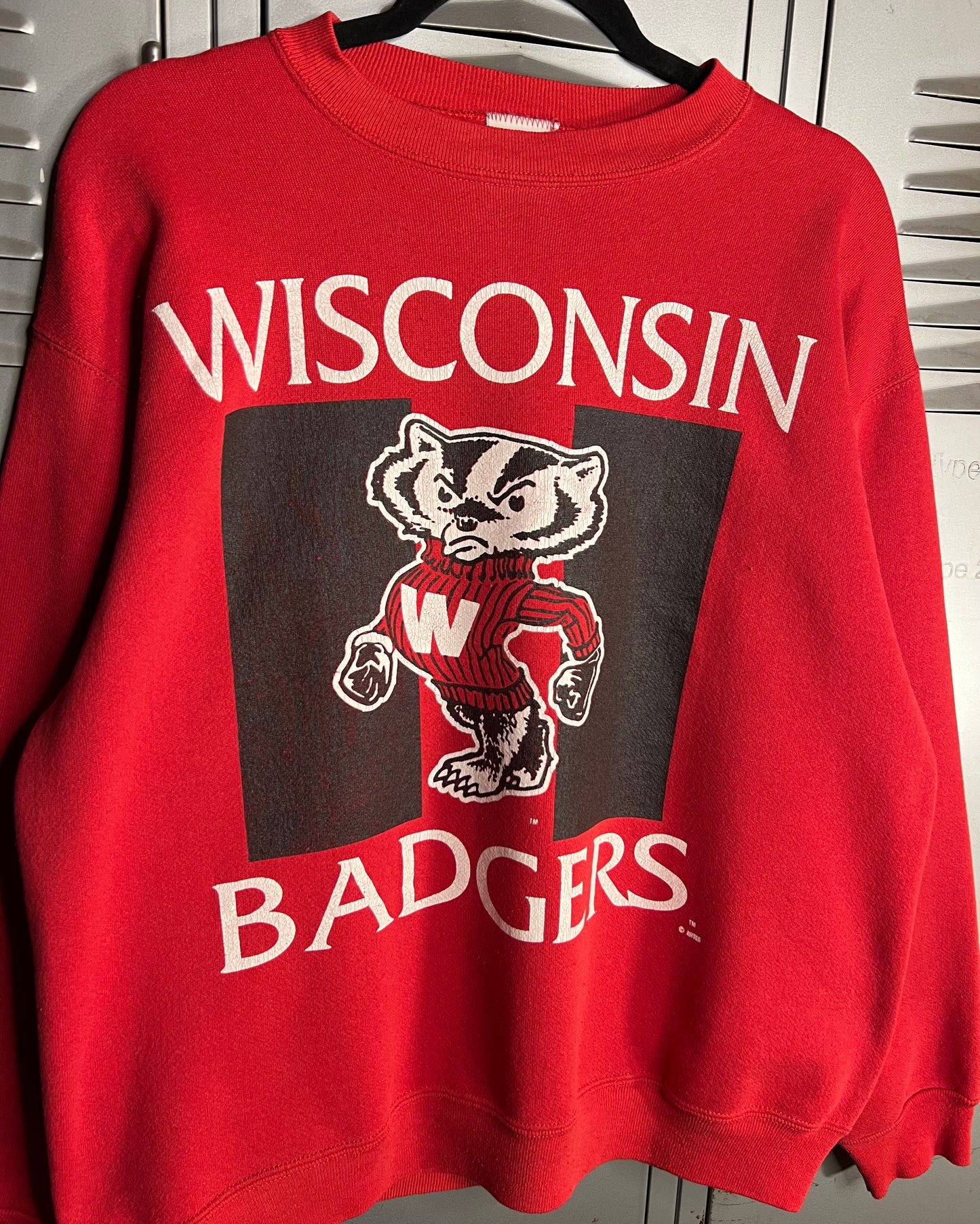 Early 1990's University of Wisconsin Badgers Crewneck