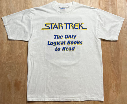 1990's Star Trek "The Only Logical Book to Read" Single Stitch T-Shirt