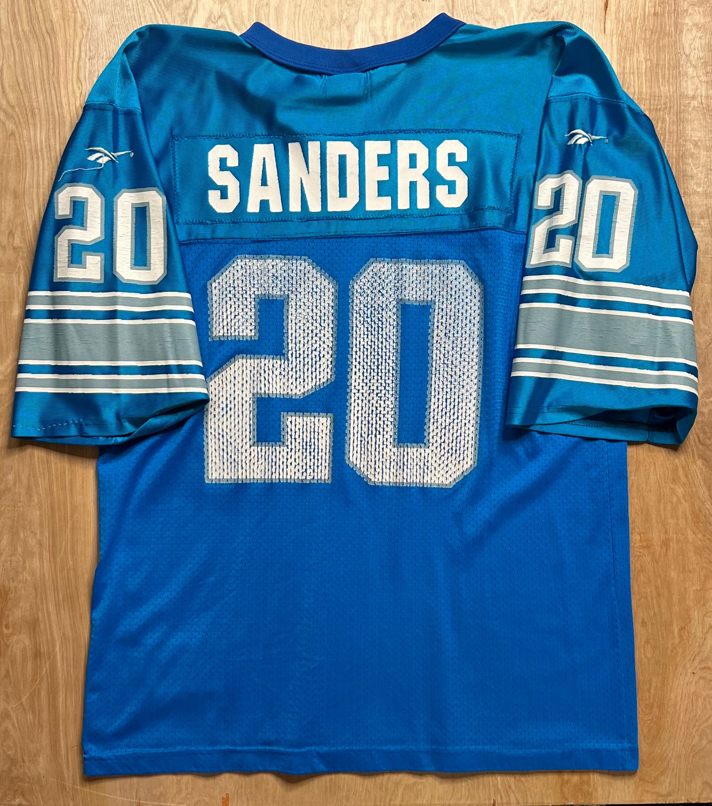 1990's Barry Sanders Detroit Lions Reebok Jersey