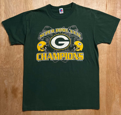 1997 Green Bay Packers Super Bowl Champions Russell T-Shirt