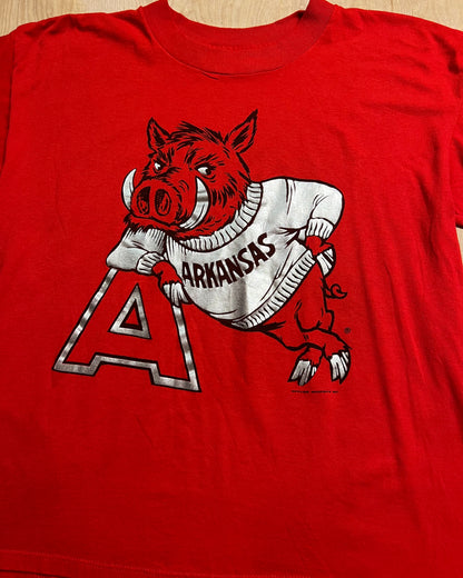 Early 1990's University of Arkansas Single Stitch T-Shirt