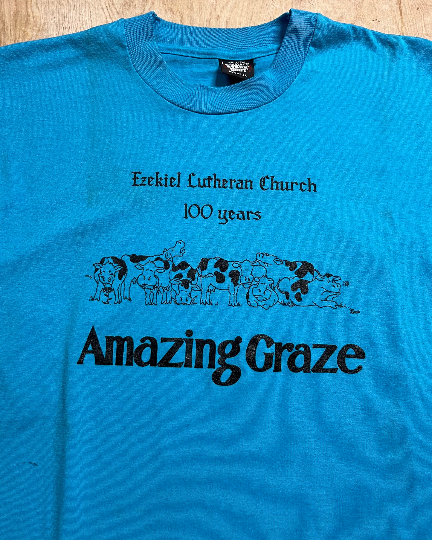 Early 1990's "Amazing Graze" Screen Stars Single Stitch T-Shirt