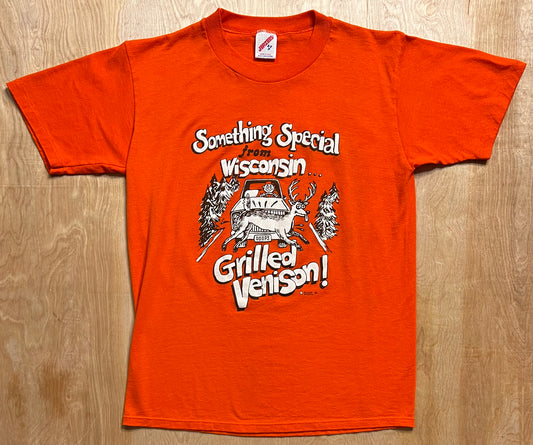 1989 "Something Special From Wisconsin, Grilled Venison" Single Stitch T-Shirt