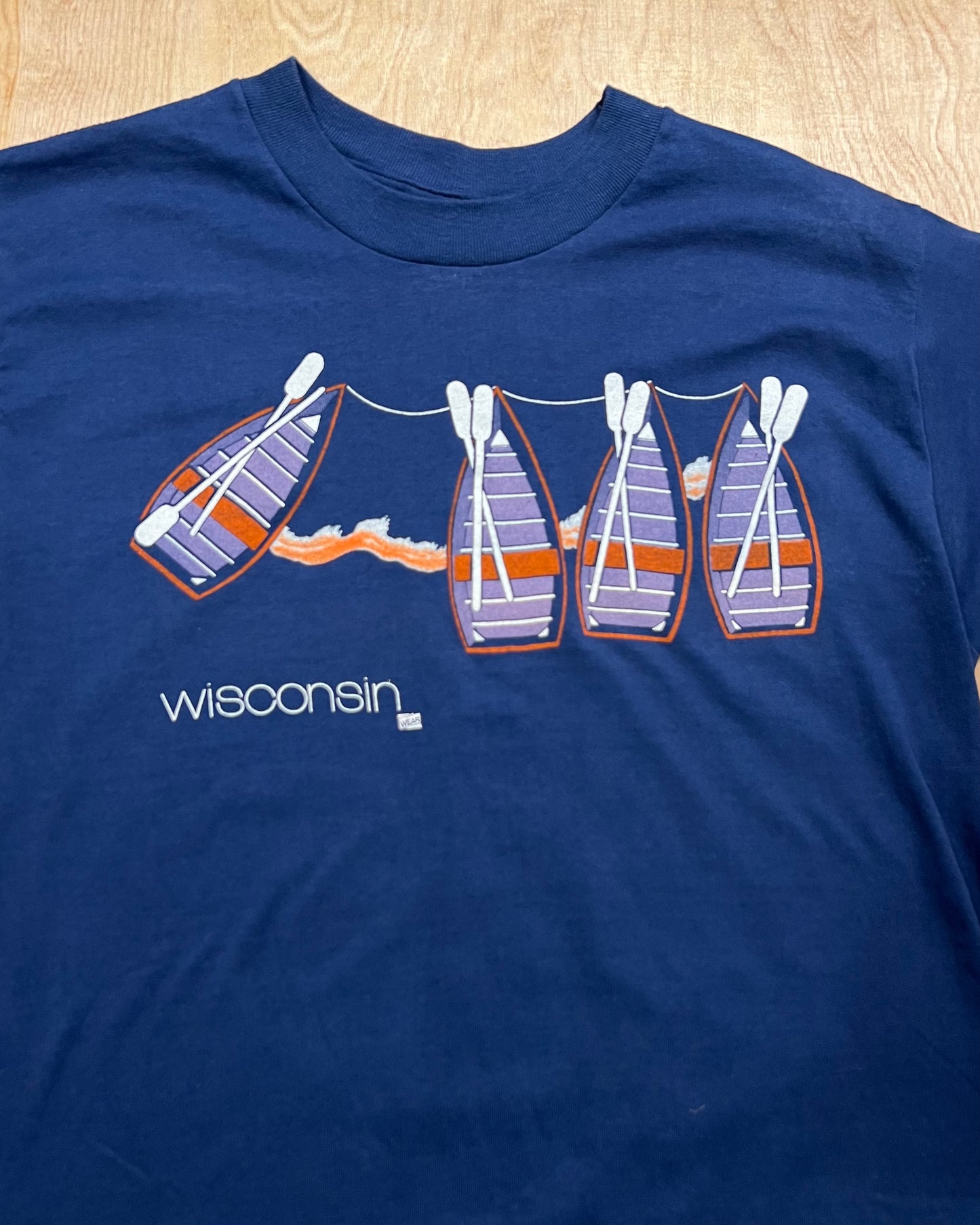 Vintage Late 1980's Wisconsin Single Stitch T-Shirt