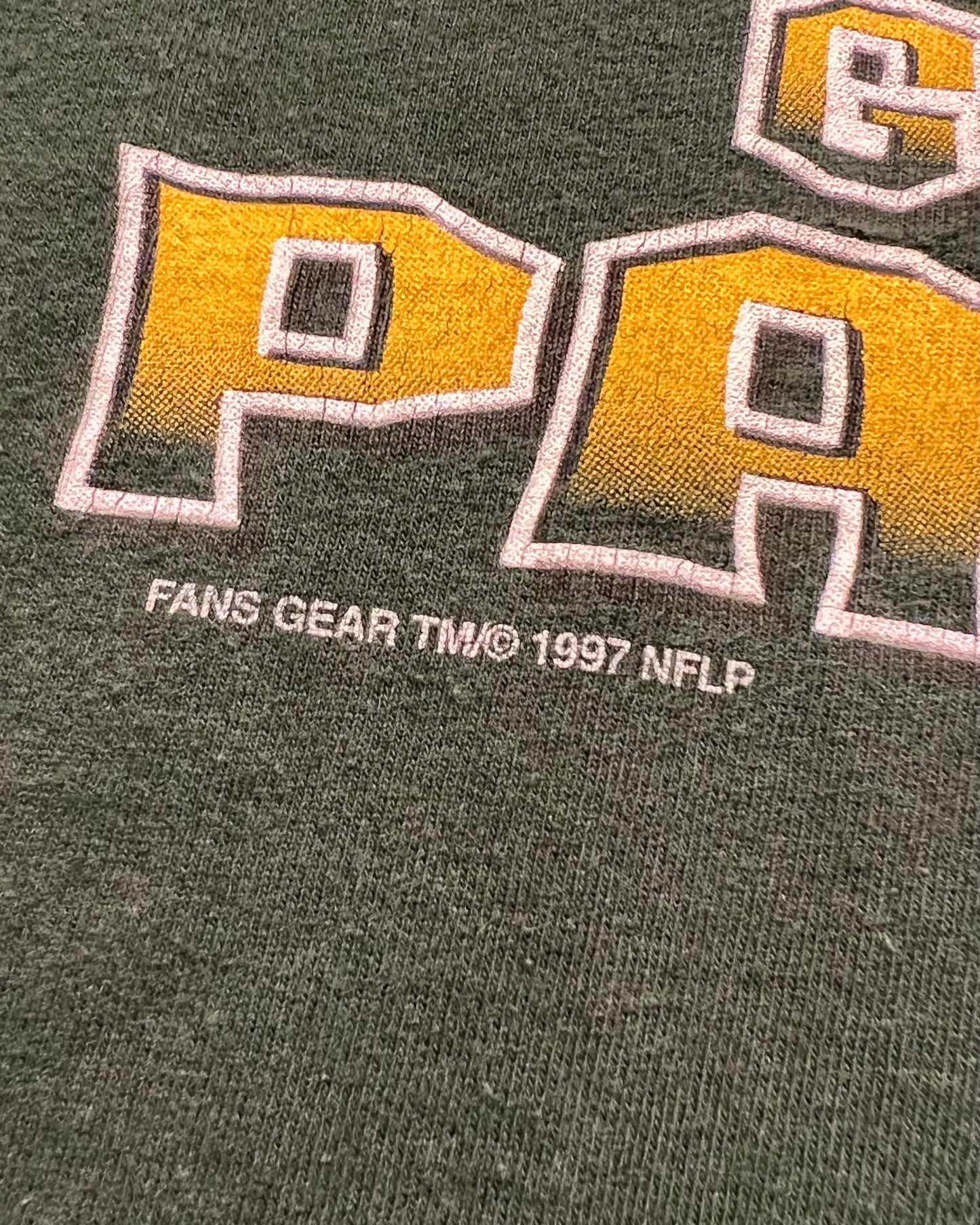Vintage 1997 Green Bay Packers Super Bowl Champions Single Stitch T-Shirt
