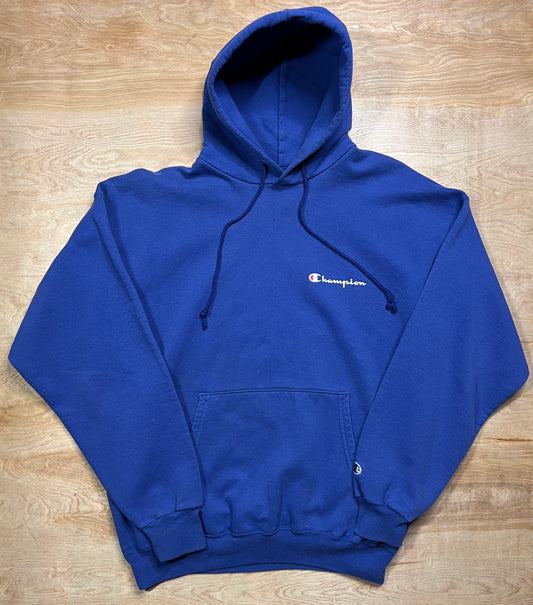 Vintage Early 2000's Blue Champion Hoodie