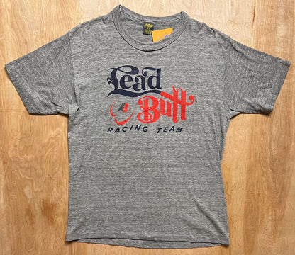 Early 1980's Lead Butt Racing Team Single Stitch T-Shirt
