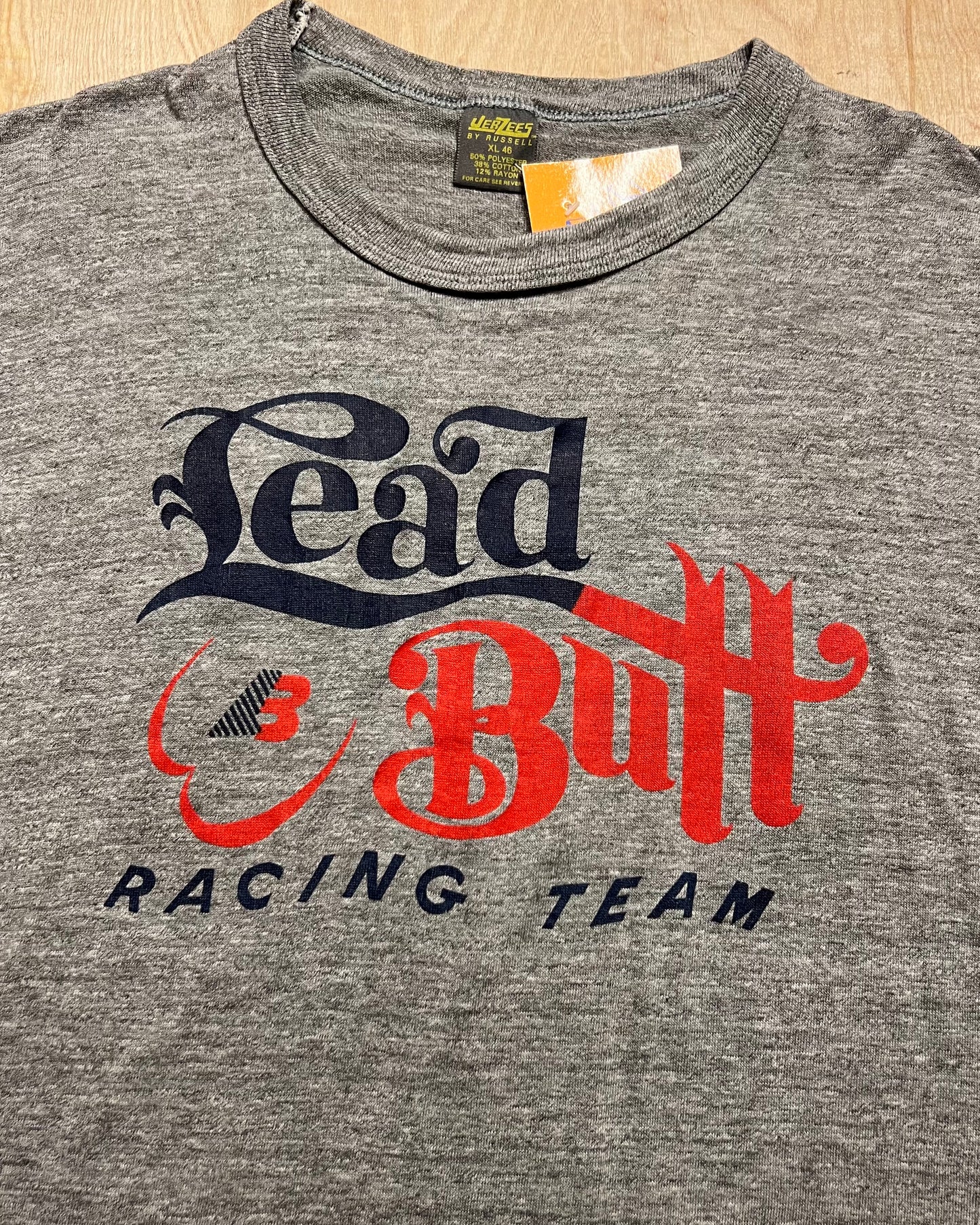 Early 1980's Lead Butt Racing Team Single Stitch T-Shirt