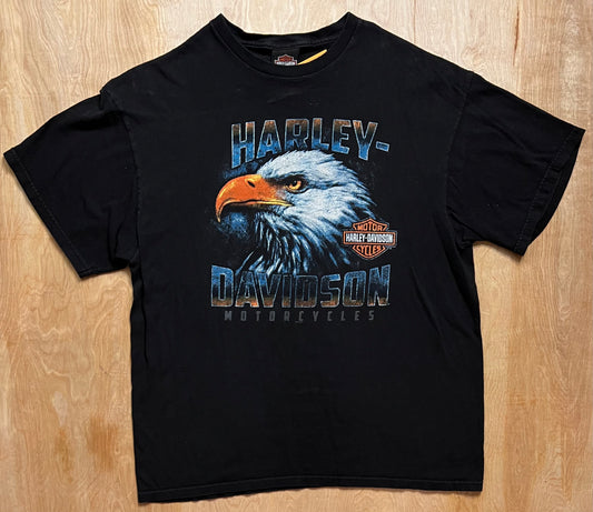 Harley Davidson Eagle Rice Lake, Wisconsin T-Shirt