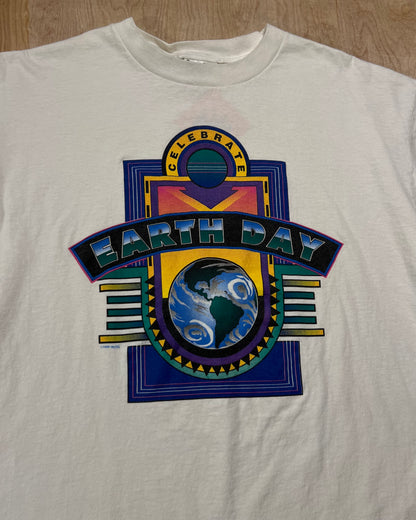 Vintage 1996 Celebrate Earth Day Single Stitch T-Shirt