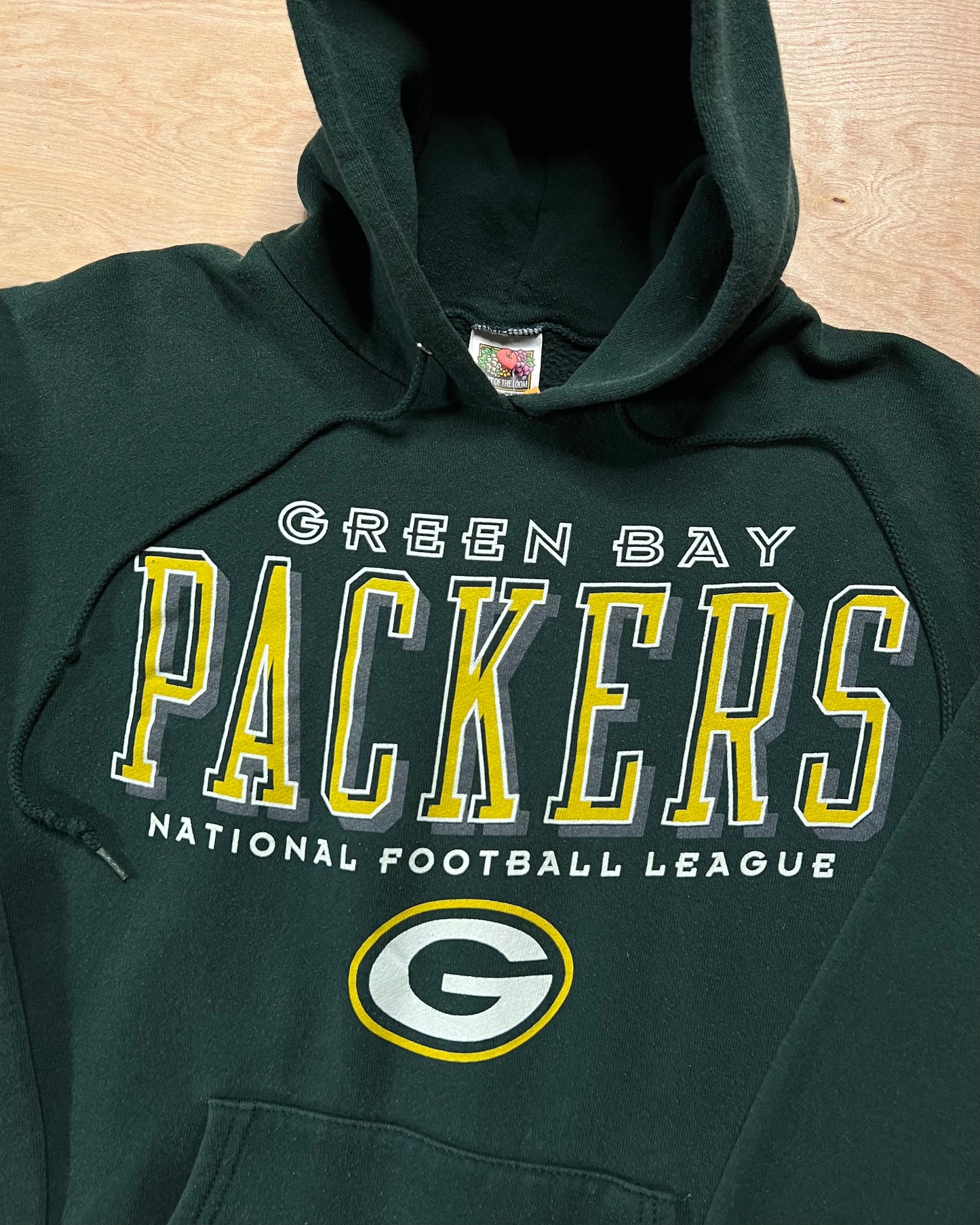 Vintage 1990's Green Bay Packers Fruit of the Loom Crewneck