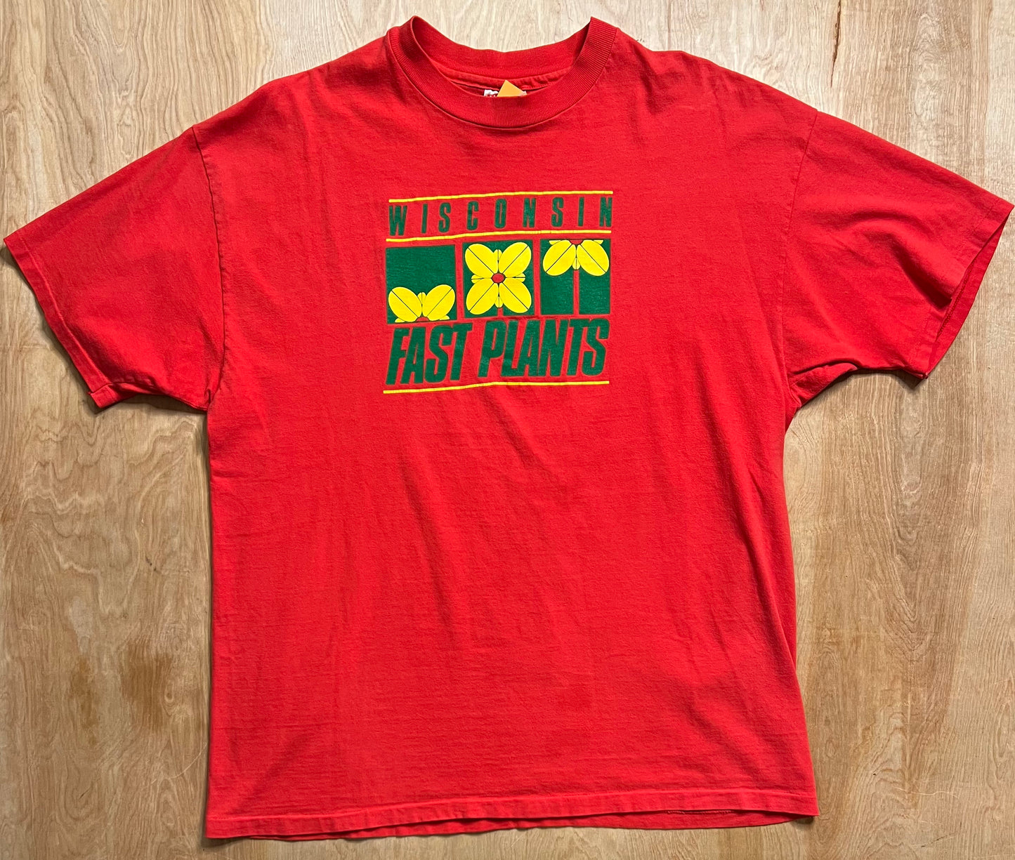 1990's Wisconsin Fast Plants Single Stitch T-Shirt