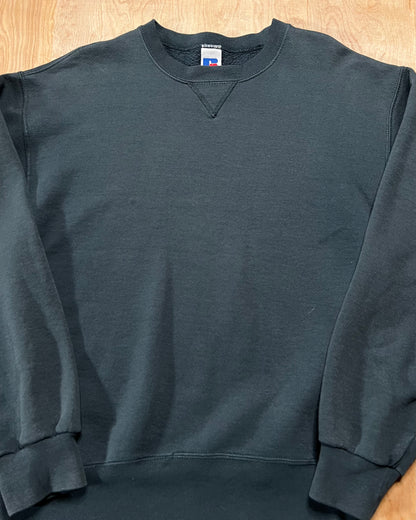 Vintage Early 2000's Russell Teal Crewneck