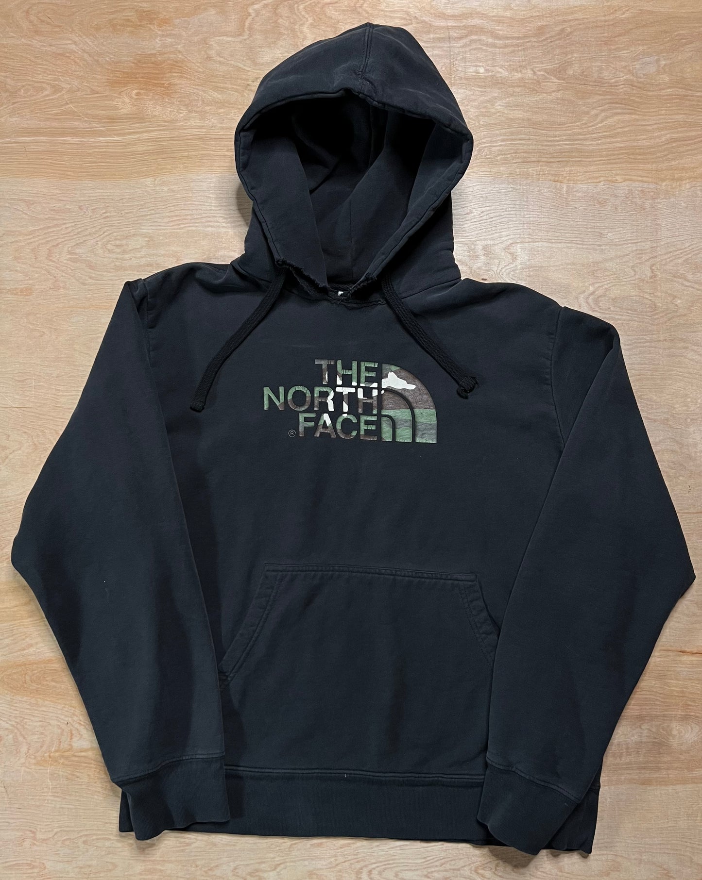 Vintage Y2K The North Face x Camo Faded Hoodie